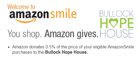 Amazon Smile and Bullock Hope House